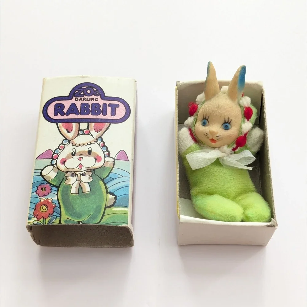 Mini Baby Bunny Rabbit Match Box 3